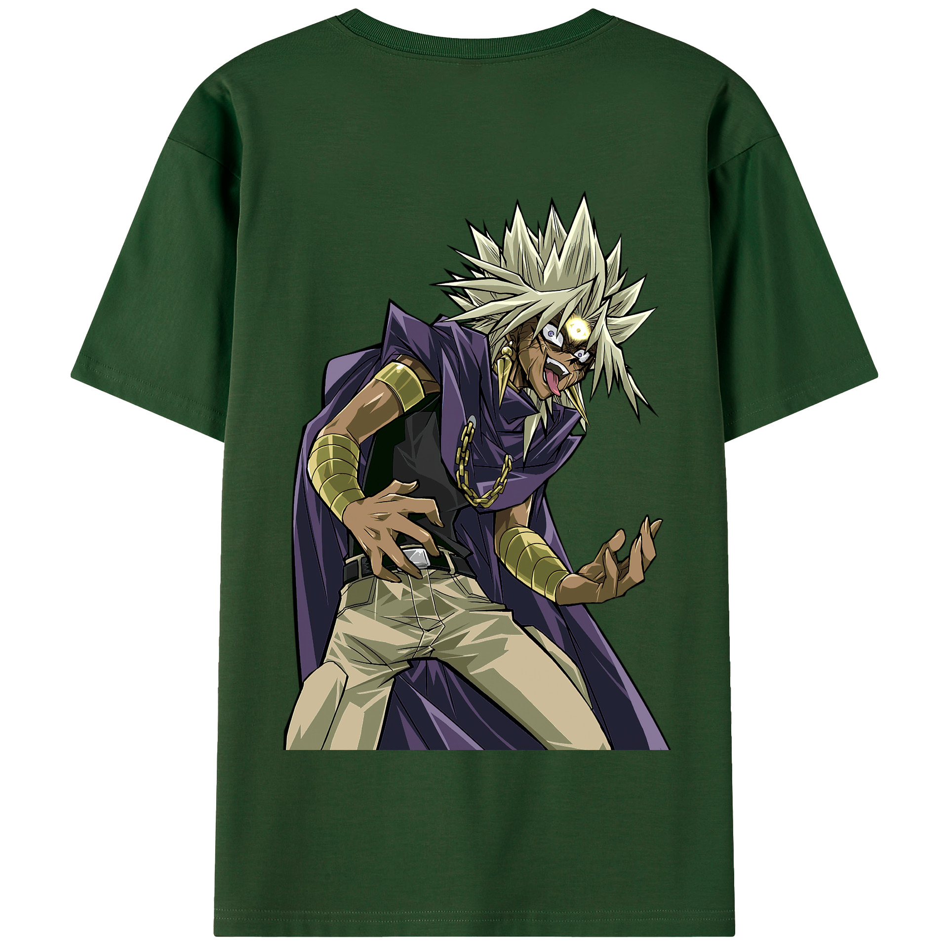 （画像用） 遊☆戯☆王 Yu-Gi-Oh! 綿100％半袖Tシャツ（背面プリント）